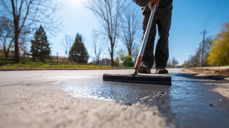 Asphalt Driveway Sealing