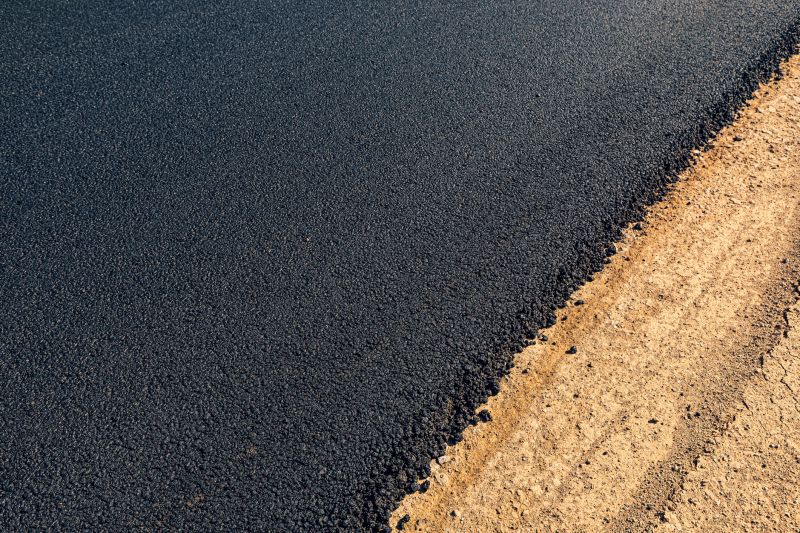 Fresh Asphalt Sealings