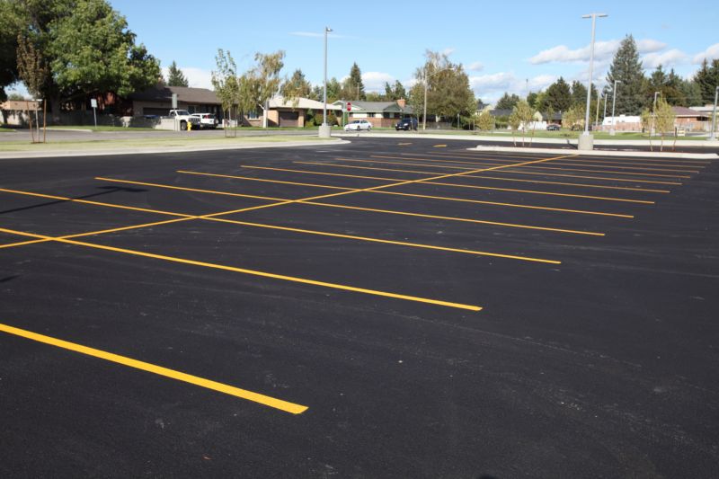 Asphalt Parking Lot Sealing detail